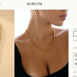Aureum Emma Gold Chain Necklace